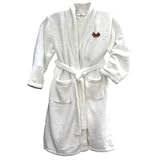 Chenille Bath Robe with Papillon