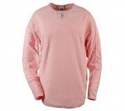 Boston Red Sox Womens Pink Authentic Pullover by Majestic