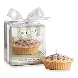 Sweetie Pie Scented Cherry Pie Candle Set of 4 (Set of 6)