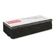Sparco SPR1 Chalkboard Eraser, All-Felt, Dustless, Black