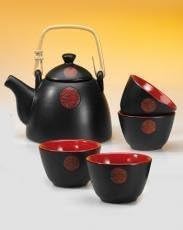 Gourvita Saboon Noble Tea Set With Teapot