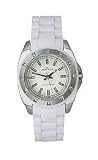 AK Anne Klein Plastic Bracelet White Dial Women's watch #10/9379SVWT