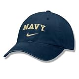Navy Midshipmen Nike Adjustable Hats - Campus