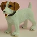 [DOLLHOUSE MINIATURE] Light Brown and White Jack Russell Terrier