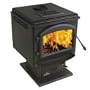 Napoleon Deluxe Medium Steel EPA Approved Wood Burning Pedestal Stove