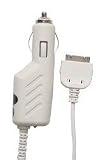 Kroo Ipod (White) Car Charger Cigerette Lighter Adapter - Compatible G3/G4/G5/Mini/Nano by PCMicroStore