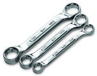 SK 333 3 Piece 6 Point Short 3/8-Inch to 11/16-Inch Standard Box End Wrench Set