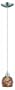 Eglo  87964A Sabana,  Nickel/Multi-Colored, 1-Light Pendant Light Fixture