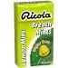 Ricola Breath Mints S/Free Lemon Mint-12 X 25 NEW SKU 163501