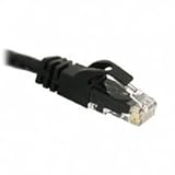 C2G / Cables to Go 27156 Cat6 550 Mhz Snagless Patch Cable - Black