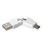 Flexible USB Adapter Am/b Mini 5-pin M, White