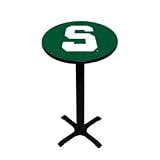 Michigan State Bar Pub Cafe Table Black