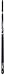 PowerGlide Sting 2 piece cue (Black) : 55023