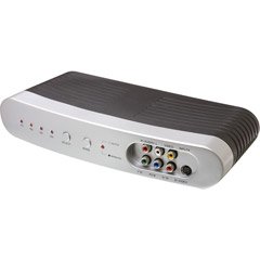 4-WAY Av Switcher with S-video and Component