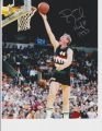 Dan Issel Autographed/Hand Signed Nuggets 8x10 Photo with HOF 93 Pose 2