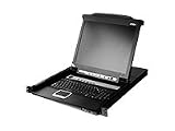 ATEN コンソールドロワー SINGLE RAIL 8P PS/2-USB LCDKVMP 17INCH CL5708MJJL Rails