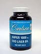 Carlson Laboratories - Super Cod Liver Oil, 1000 mg