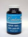 Carlson Laboratories - Super Cod Liver Oil, 1000 mg