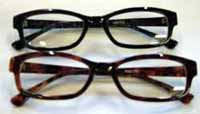 2817 Square Frame Eyeglasses With Clear Lenses