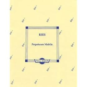 Ries: Perpetuum Mobile For Viola And Piano