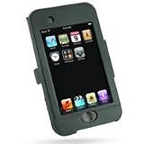 yooZoo Aluminum Hard Case for Apple iPod Touch 8GB and 16GB MP3 Players with Belt Clip Midnight Black
