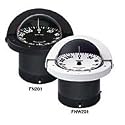 Navigator Flush Mount Compasses 4- 1/2 Dial Flush Mount Navigator Compass, Blk.
