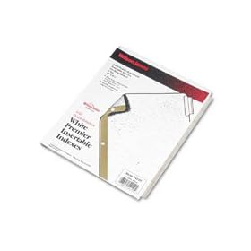 Wilson Jones 54149 - Gold Pro Insertable Tab Index, Clear 8-Tab, Letter, White Sheets-WLJ54149