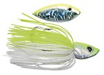 Matzuo Kamikazi Spinnerbaits Weight: 3/8 oz. (MSB38); Color: White Chartreuse (WTCHAR)