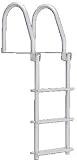 Howell White Galvalume Flip-Up Dock Ladders