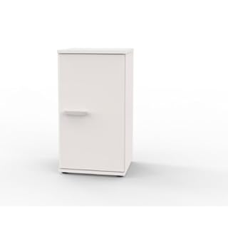 Wellemöbel Aktenschrank Anbauteil Quicks 1-türig 40x75cm weiß