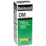 Robitussin Dm Cough Syrup - 8 Oz