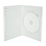 AcePlus 100 Standard Solid White Color Single DVD Cases