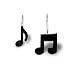 Music Shower Curtain Hooks