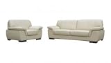 21oAH0knNLL. SL160  Decoro Leather Sofa Set by True Contemporary