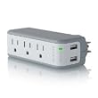 Belkin Mini Surge 3 Outlet Wall Mount with USB Charger