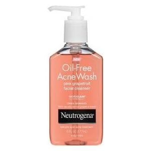 Neutrogena Oil-Free Acne Wash Facial Cleanser - Pink Grapefruit - 6 oz.