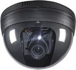 CCTV Video Security Color Dome Camera, 480TVL 2.8-10mm Varifocal Lens