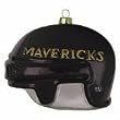 Minnesota State Mavericks 3" Collegiate Glass Hockey Helmet Holiday Ornament - NCAA College Athletics