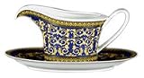 Versace by Rosenthal Medusa Blue Sauce Boat