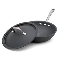 Calphalon Commercial Hard-Anodized 9-Inch, 2-Quart Chef's Skillet with Lid