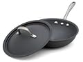 Calphalon Commercial Hard-Anodized 9-Inch, 2-Quart Chef's Skillet with Lid