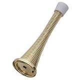 Bright Brass Heavy Duty Spring Door Stop