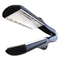 TurboIon Croc PRO450 (450 degrees) TITANIUM Wet to Dry 1.5" Hair Styling Silver Nano Flat Iron with FREE Heat Mat/Pouch Promo