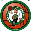 Boston Celtics Round Vinyl Decal