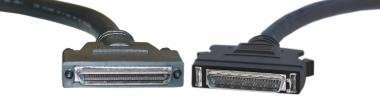 0.8 MM / HPDB50 Male, VHDCI 68 SCSI Cable, 3 ft