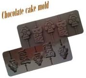 DIY Fondant Tools Kitchen Cake Decorating Chocolate Mould Angel shape lollipop Mold Cartoon Ice Cream Chocolate Silicone