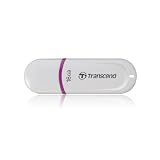 Transcend JF330 Cl� USB Jet Flash drive 16 Go Blanche avec�un liser� rosepar Transcend