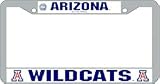 Arizona Wildcats Chrome License Plate Frame - SET OF 6 - Sports Merchandise
