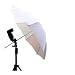 33" Inch 84cm Pro STUDIO Umbrella Professional Photographic Translucent White Soft light Diffuser/ reflector (White)