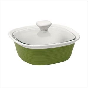 Corningware Etch 1.5-Qt Covered Casserole (Green)